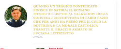 Il Pontefice da Fazio. Lo Sferzante Commento di don Ariel S. Levi di Gualdo Schermata 2022 02 06 Alle 07.49.41 250x103