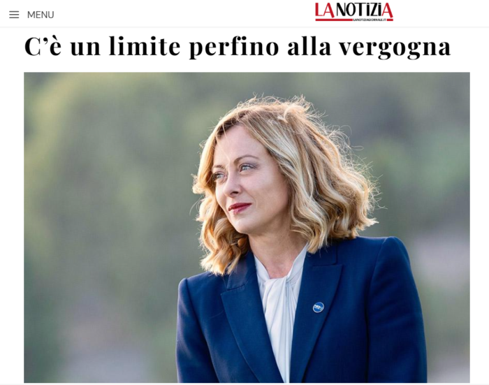 Meloni Riarmo Notizia 700x551