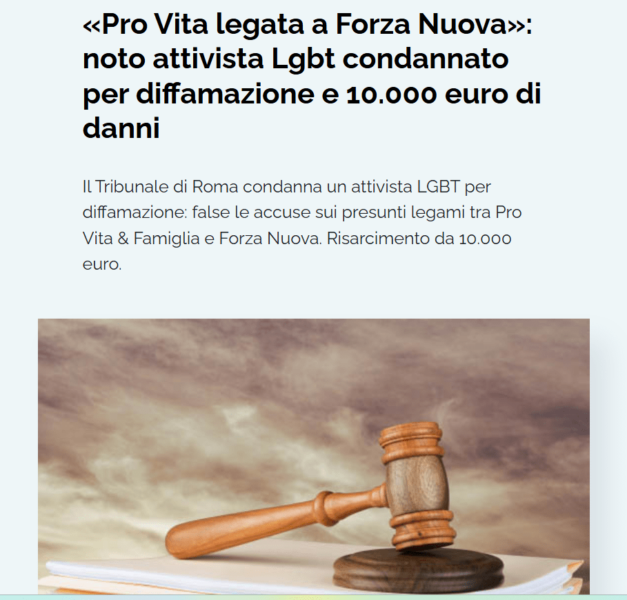 pro vita forza nuova