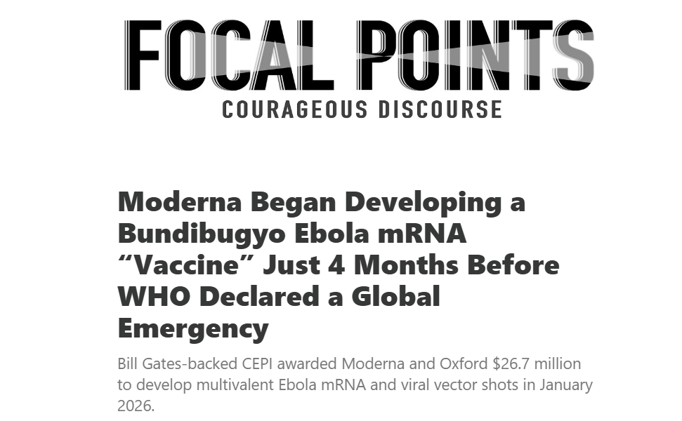 Home ebola vaccino