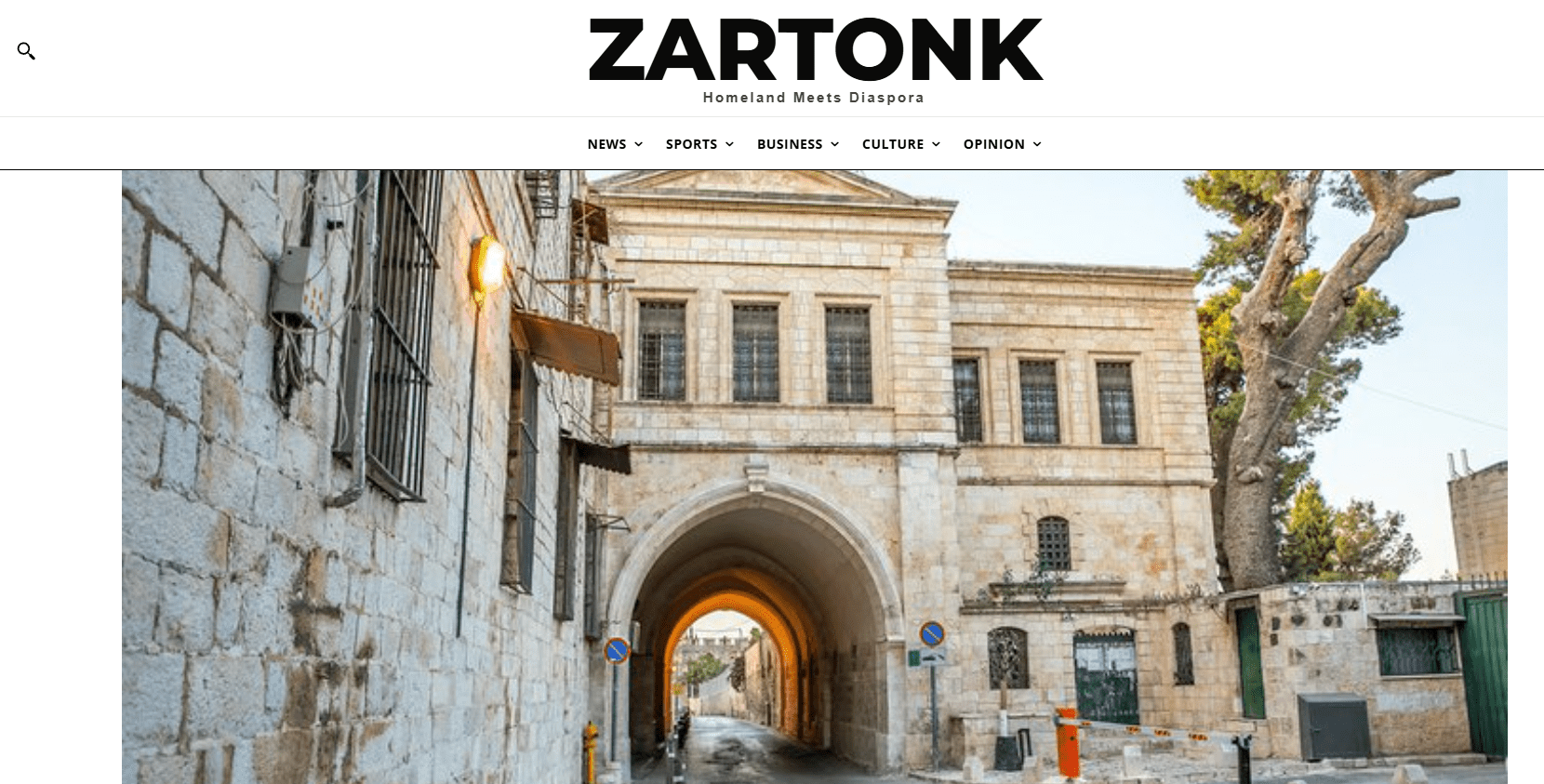Blog zartonk armeni gerusalemme